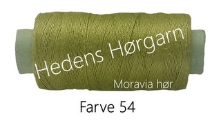 Moravia Hør 50/4 farve 54 Mørk lime